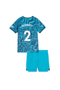 Tottenham Hotspur Matt Doherty #2 Babyklær Tredje Fotballdrakt til barn 2022-23 Korte ermer (+ Korte bukser)